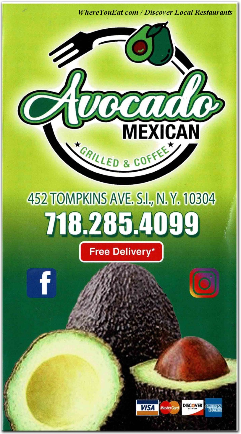 Avocado Mexican in Staten Island